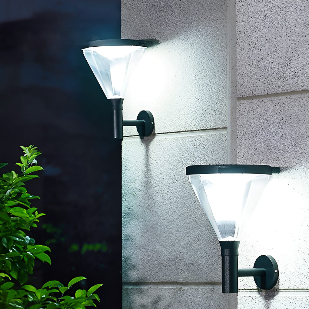 Geometric Waterproof LED Modern Outdoor Plug in Wall Lamp Wall Sconce Lighting - Lamp Outdoor