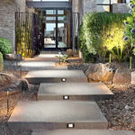 Visual Comfort Wall Recessed LED 3W Aluminum Modern Architectural Step Lights - Lamp Outdoor