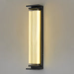 Creative Strip Waterproof Black Modern LED Wall Lamp Outdoor Wall Lights - Lamp Outdoor