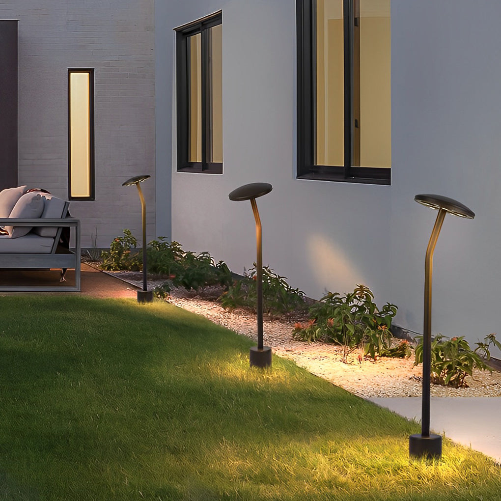 Charming Mushroom-Shaped LED Lawn Light Durable & Stylish Pathway Lighting - Lamp Outdoor