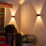 Rectangular Up and Down Light LED Waterproof Modern Wall Washer Lights - Lamp Outdoor