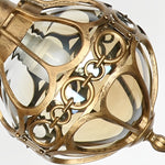 Waterproof Retro Aluminum Glass Ball American Style Outdoor Chandelier - Lamp Outdoor