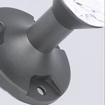 Round Waterproof Colorful Gradient Modern Solar Fence Post Lights - Lamp Outdoor