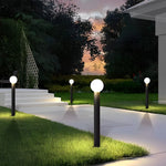 Elegant Round Ball LED Pathway Lights - Waterproof & Sturdy - Lamp Outdoor