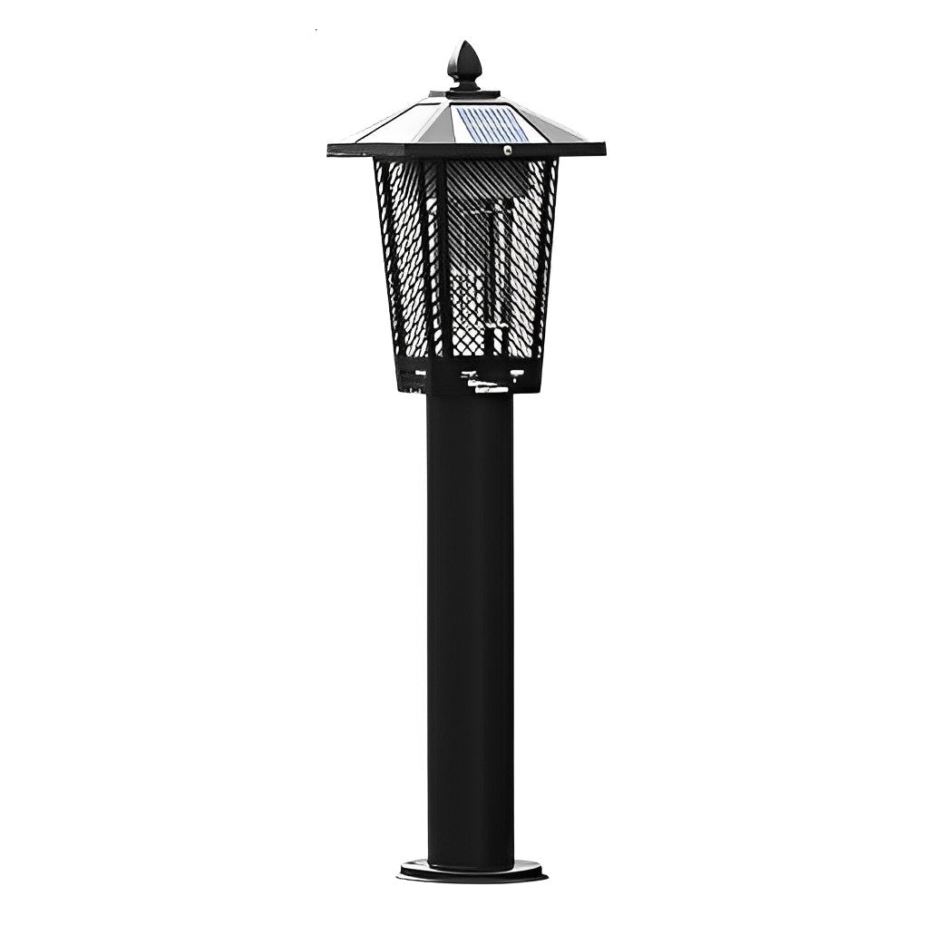 360° Multifunctional Solar Mosquito Killer Lamp with Waterproof, Dual Lighting Modes - Lamp Outdoor