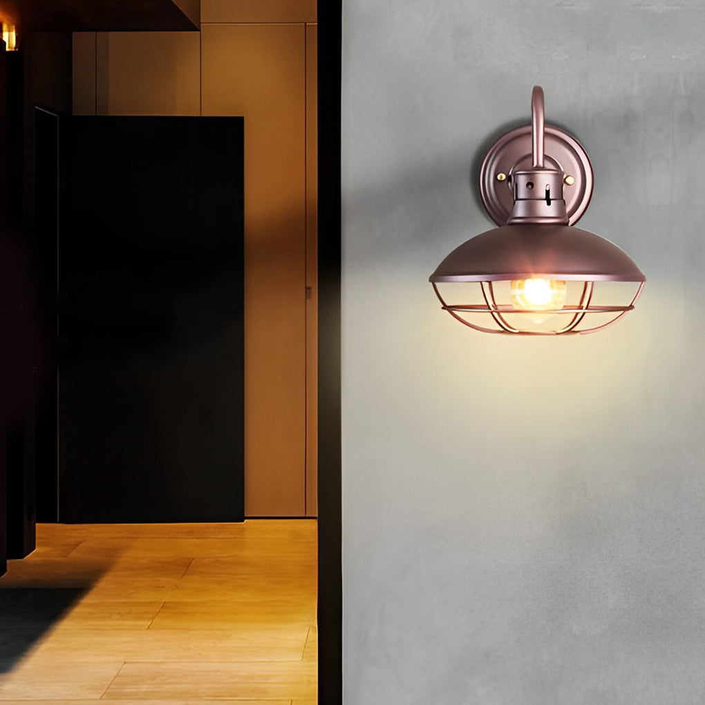 Retro Iron LED Waterproof Industrial Style Outdoor Wall Lights Wall Lamp - Lamp Outdoor