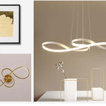 Durell Musical Note Pendant Light, Black & Gold - Lamp Outdoor