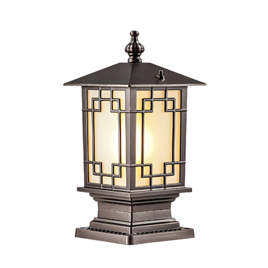 Pillar Light Fixtures Waterproof Three Color Temperature Adjustable - Lamp Outdoor