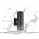 Kren Minimalist Metal Double-headed Outdoor Wall Lamp, Black - Lamp Outdoor