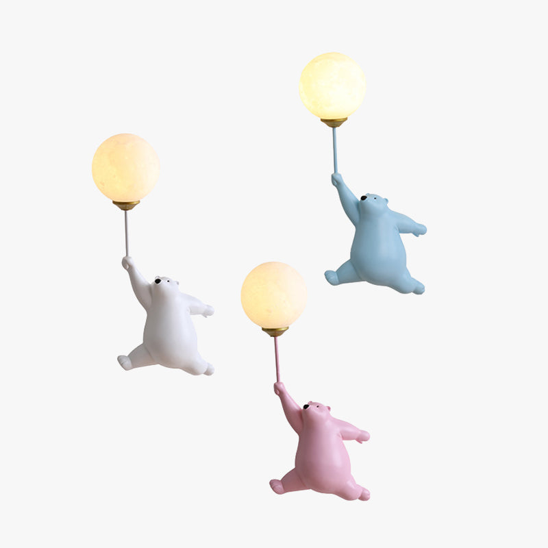 Bear Balloon Wall Reading Lamp - Lamp Outdoor