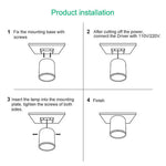 Jojo Cylindrical Flush Mount Ceiling Light - Lamp Outdoor