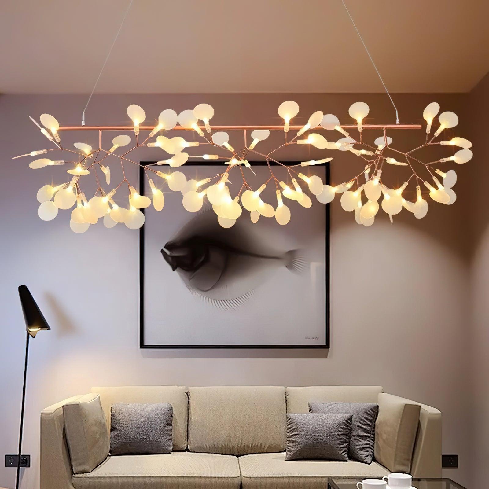 Long Style Firefly LED Chandelier - Lamp Outdoor