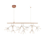 Rose Gold Firefly LED Chandelier - Lamp Outdoor
