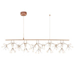Rose Gold Firefly LED Chandelier - Lamp Outdoor