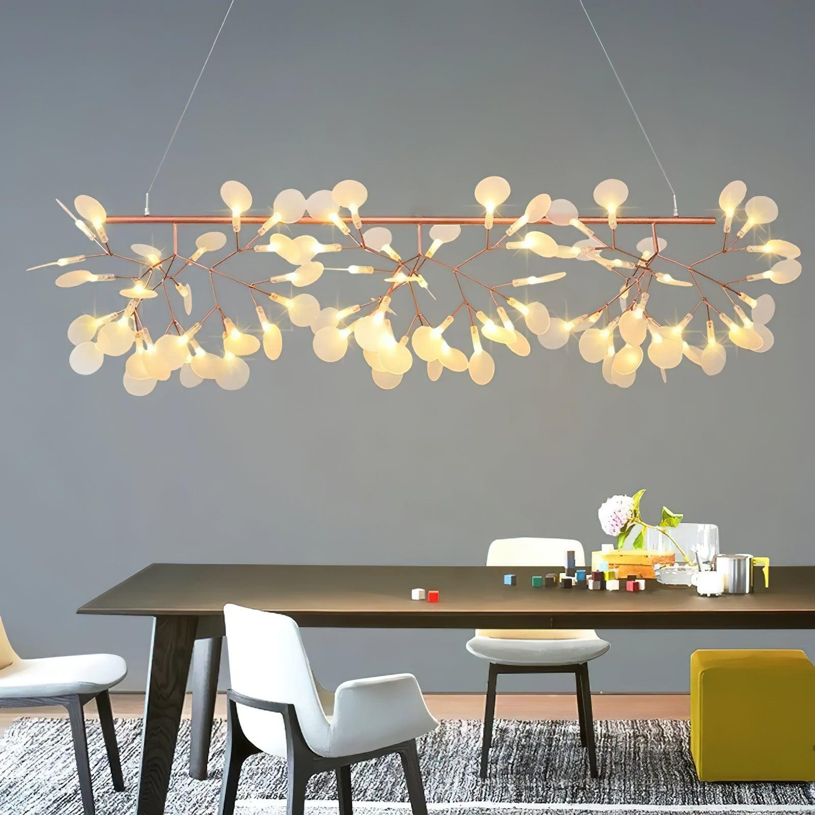 Long Style Firefly LED Chandelier - Lamp Outdoor