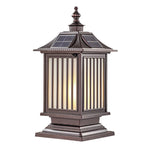 Pillar Light Fixtures Waterproof Three Color Temperature Adjustable - Lamp Outdoor