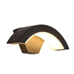 Elvon Nordic Arc Waterproof LED Outdoor Wall Lamp, Black - Lamp Outdoor