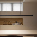 Orva Minimalist Classic Black & White Linear Pendant Light - Lamp Outdoor