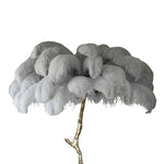 O'Moore Nordic Luxury Unique Ostrich Feather Floor Lamp/Table Lamp - Lamp Outdoor