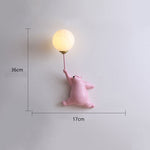 Bear Balloon Wall Reading Lamp - Lamp Outdoor