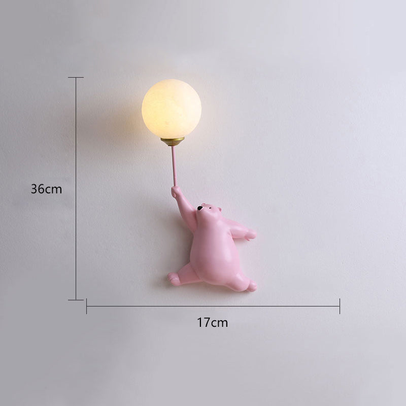 Bear Balloon Wall Reading Lamp - Lamp Outdoor