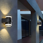 Round Up and Dawn Light LED Waterproof Black Outdoor Wall Washer Lights - Lamp Outdoor
