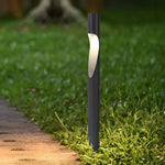 Gray Stainless Steel LED Outdoor Lamp Modern Pathway Lighting - Lamp Outdoor