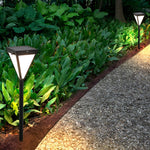Sleek Solar LED 2.6W Pathway Post Light Outdoor Waterproof Lighting - Lamp Outdoor