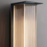 Rectangular Waterproof LED 3w Modern Outdoor Solar Wall Sconces Lighting - Lamp Outdoor