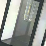 Rectangular Glass LED Waterproof Light-controlled Solar Wall Lamp - Lamp Outdoor