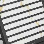 Square IP65 Waterproof LED Solar Modern Outdoor Deck Post Lights Pillar Light - Lamp Outdoor