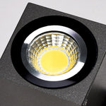 Square Adjustable Waterproof Motion Sensor LED Sconces Indoor Outdoor Wall Lamp Spot Lights - Lamp Outdoor