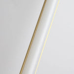 Fauro Modern Linear Metal&Silica Gel Wall Mount Lamps, Gold - Lamp Outdoor