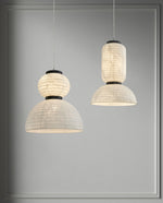 Modern Silk Pendant Light - Lamp Outdoor