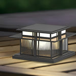 Outdoor IP65 Waterproof LED Modern Solar Post Caps Lights Pillar Light - Lamp Outdoor