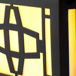 Creative LED Waterproof Black Retro Outdoor Deck Post Lights Pillar Light - Lamp Outdoor