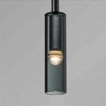 Zeyro Modern Black Glass Streamlined Pendant light/Wall Lamp - Lamp Outdoor