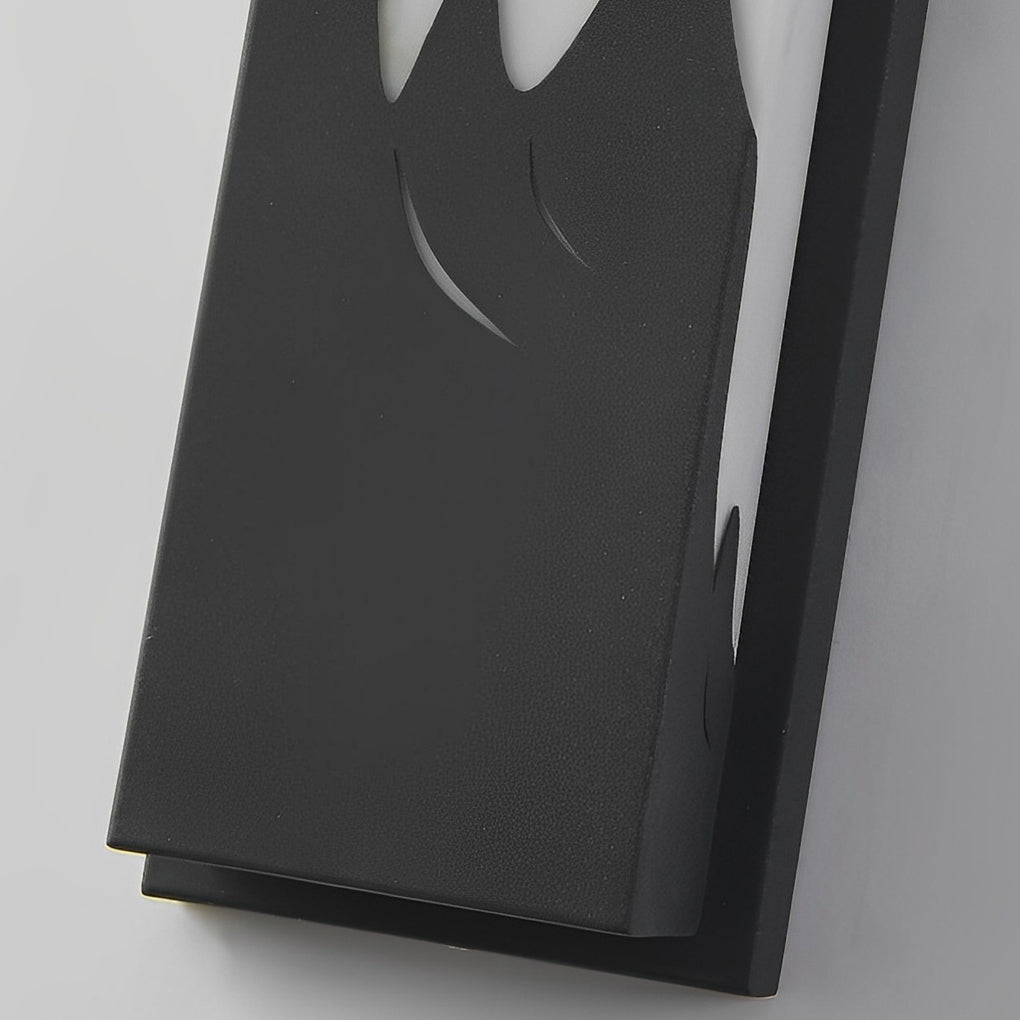 Rectangular Creative Scenery Waterproof LED Black Retro Sconces Lighting - Lamp Outdoor