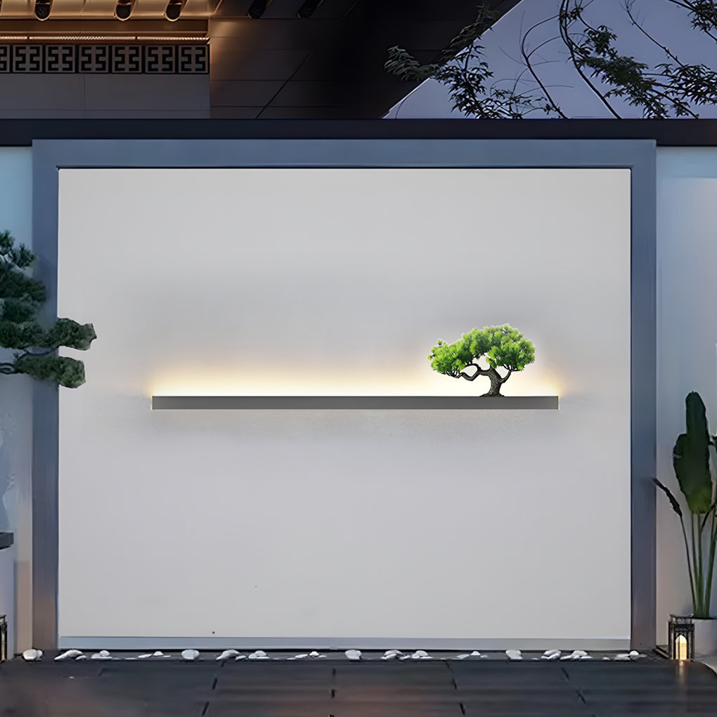 Waterproof Strip Landscape Decorative Modern Outdoor Wall Lights Sconces - Lamp Outdoor