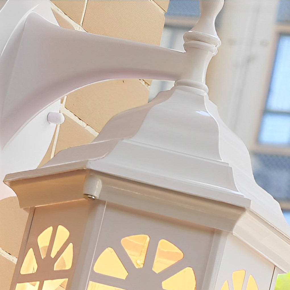 Waterproof Aluminum Alloy Glass LED European Style Outdoor Wall Lights - Lamp Outdoor