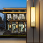 Vintage Waterproof Stainless Steel Brown Wall Lamp Exterior Lights - Lamp Outdoor