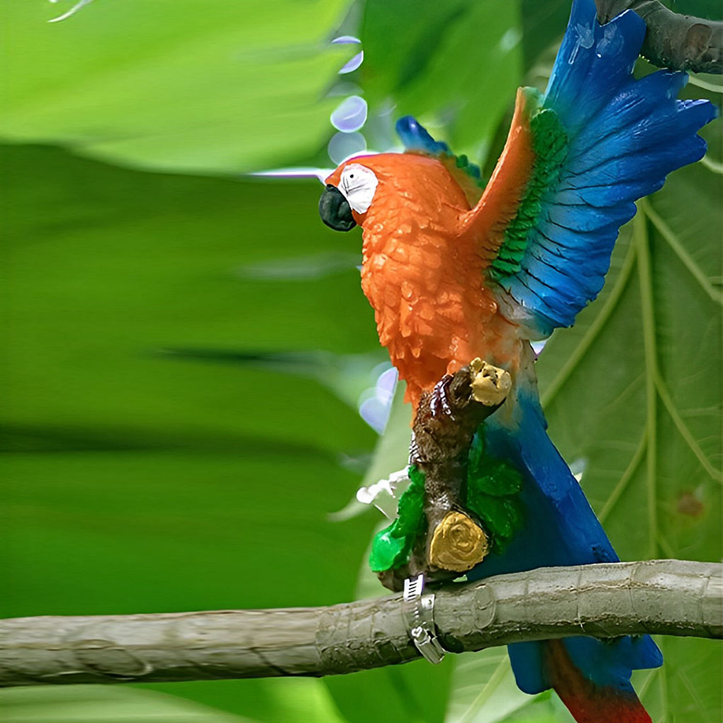Resin Simulation Animal Parrot Shape 24V LED Waterproof Outdoor Lights - Lamp Outdoor