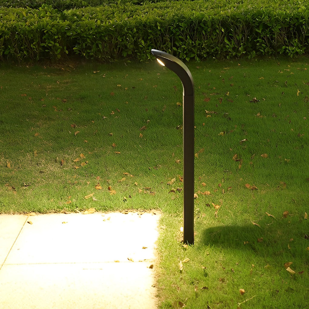 Curved Head COB LED Pathway Lights - Lamp Outdoor