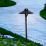 Modern Mushroom-Shaped Outdoor Path Lights LED 7W Black Lighting - Lamp Outdoor