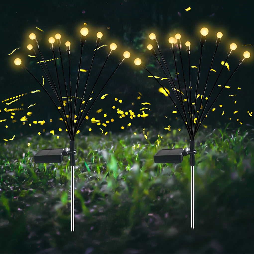 Solar Firefly Garden Lights Eco-Friendly & Weatherproof Outdoor Lighting - Lamp Outdoor