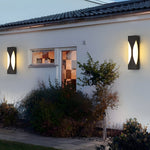 Creative Rectangular Waterproof LED Black Modern Outdoor Wall Sconce Lighting - Lamp Outdoor