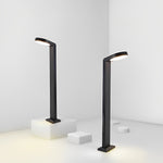 Minimalist LED Black Lawn Lamp Modern, Aluminum Outdoor Lighting - Lamp Outdoor