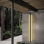 Waterproof Outdoor Long LED Linear Lights Black Modern Outdoor Wall Lighting - Lamp Outdoor