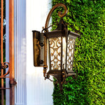 Retro Pattern Outdoor Waterproof European Style Wall Lamp Exterior Lights - Lamp Outdoor