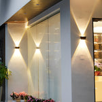 Creative Up and Down Lighting LED Waterproof Black Wall Washer Lights - Lamp Outdoor